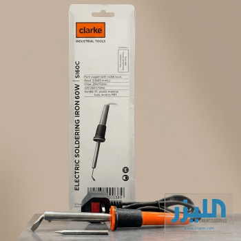كاوية لحام كهربائية صناعية 60 وات - كلارك (Clarke Electric Soldering Iron)
